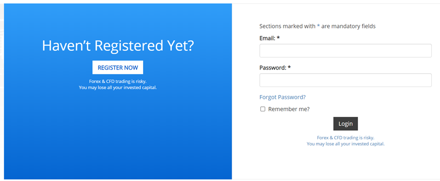 يتم فتح حساب لدي شركة FXCC من خلال تعبئة نموذج سريع عبر موقعها الإلكتروني بريدا إلكترونيا يتم فتح حساب لدي شركة FXCC من خلال تعبئة نموذج سريع عبر موقعها الإلكتروني بريدا إلكترونيا